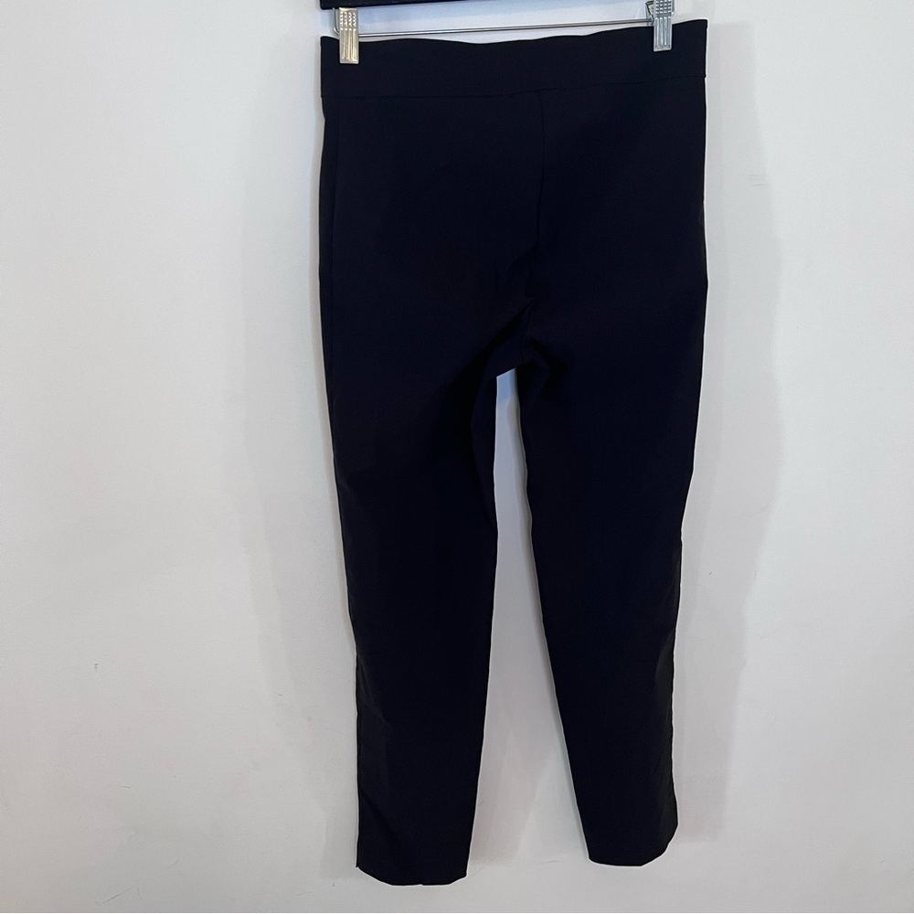Avenue Montaigne Black Pull On  Ankle Trouser Pants |Size 6| - Picture 3 of 4